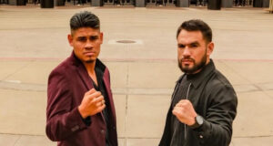 Nunez and Navarrete put their world titles on the line in Phoenix, Arizona Credit: Matchroom Boxing
