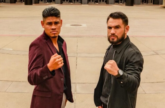 Nunez and Navarrete put their world titles on the line in Phoenix, Arizona Credit: Matchroom Boxing Nunez and Navarrete put their world titles on the line in Phoenix, Arizona Credit: Matchroom Boxing
