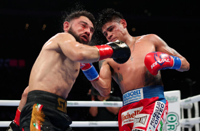 Emanuel Navarrete halted Eduardo Nunez to become the unified super featherweight world champion Photo Credit: Cris Esqueda Matchroom Boxing Emanuel Navarrete halted Eduardo Nunez to become the unified super featherweight world champion Photo Credit: Cris Esqueda Matchroom Boxing