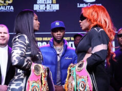 Claressa Shields and Franchon Crews-Dezurn rematch in Detroit on Sunday Photo Credit: Stephanie Trapp