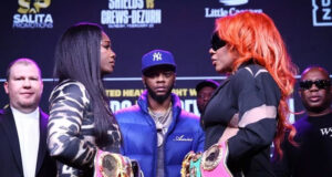 Claressa Shields and Franchon Crews-Dezurn rematch in Detroit on Sunday Photo Credit: Stephanie Trapp