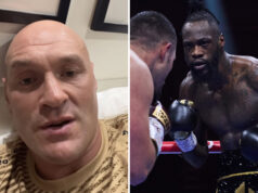 Tyson Fury has responded to Deontay Wilder's recent cheating claims. Credit: Mark Robinson/ Matchroom Boxing