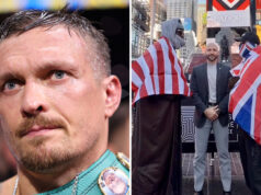 Usyk may look to fight the winner of Derek Chisora vs Deontay Wilder. Credit: MFPRO/ Leigh Dawney/ Queensberry