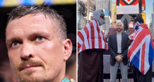 Usyk may look to fight the winner of Derek Chisora vs Deontay Wilder. Credit: MFPRO/ Leigh Dawney/ Queensberry