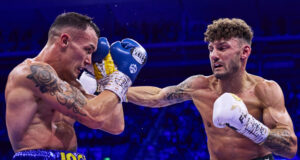 Leigh Wood is the betting favourite to defeat Josh Warrington again Photo Credit: Mark Robinson Matchroom Boxing
