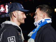 Leigh Wood and Josh Warrington settle their grudge in a rematch on Saturday in Nottingham Photo Credit: Mark Robinson/Matchroom