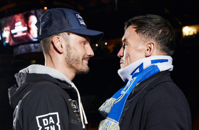 Leigh Wood and Josh Warrington settle their grudge in a rematch on Saturday in Nottingham Photo Credit: Mark Robinson/Matchroom Leigh Wood and Josh Warrington settle their grudge in a rematch on Saturday in Nottingham Photo Credit: Mark Robinson/Matchroom