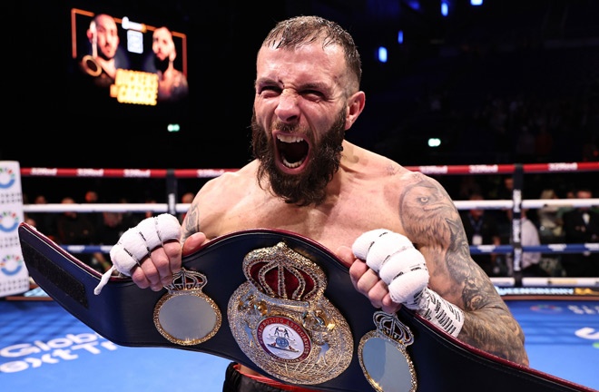 Cacace is a two-time world champion. Photo credit: Queensberry/Leigh Dawney