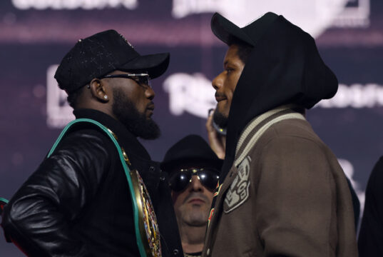 Carlos Adames puts his WBC middleweight world title on the line against Austin 'Ammo' Williams in Orlando on Saturday Photo Credit: Cris Esqueda Matchroom Boxing