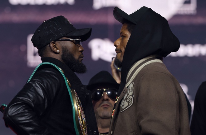 Carlos Adames puts his WBC middleweight world title on the line against Austin 'Ammo' Williams in Orlando on Saturday Photo Credit: Cris Esqueda Matchroom Boxing