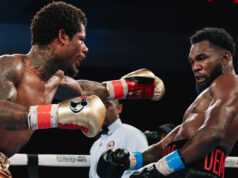 Adames and Williams went back-and-forth in Orlando. Credit: Matchroom Boxing/ Matchroom Boxing/Zach Delgado