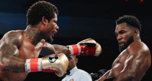 Adames and Williams went back-and-forth in Orlando. Credit: Matchroom Boxing/ Matchroom Boxing/Zach Delgado