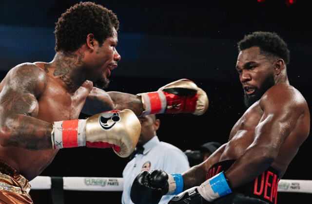 Adames and Williams went back-and-forth in Orlando. Credit: Matchroom Boxing/ Matchroom Boxing/Zach Delgado Adames and Williams went back-and-forth in Orlando. Credit: Matchroom Boxing/ Matchroom Boxing/Zach Delgado