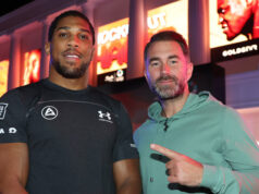 Eddie Hearn has denied reports that Tyson Fury vs Anthony Joshua is agreed Photo Credit: Mark Robinson Matchroom Boxing