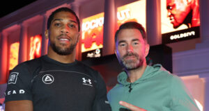 Eddie Hearn has denied reports that Tyson Fury vs Anthony Joshua is agreed Photo Credit: Mark Robinson Matchroom Boxing