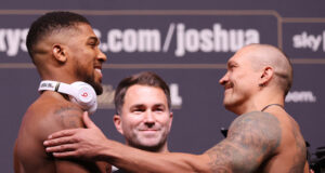 Oleksandr Usyk has backed Anthony Joshua to become undisputed heavyweight champion Photo Credit: Ian Walton Matchroom Boxing