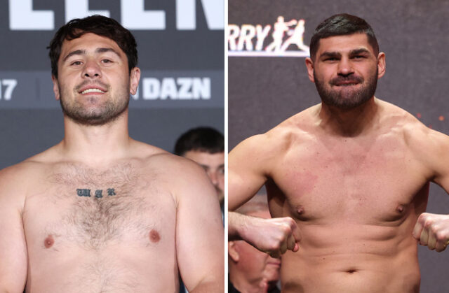 Dave Allen and Filip Hrgovic are finalising a deal to meet on May 16 in Doncaster Photo Credit: Mark Robinson Matchroom Boxing