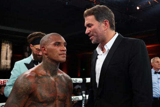 Conor Benn says he doesn't owe Eddie Hearn's Matchroom anything following his switch to Dana White's Zuffa Boxing Photo Credit: Ed Mulholland/Matchroom