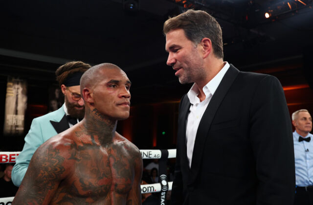 Conor Benn says he doesn't owe Eddie Hearn's Matchroom anything following his switch to Dana White's Zuffa Boxing Photo Credit: Ed Mulholland/Matchroom