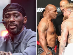 Terence Crawford has weighed in on Jake Paul vs Mike Tyson. Credit: Netflix/ Mark Robinson/ Matchroom Boxing