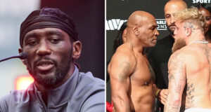 Terence Crawford has weighed in on Jake Paul vs Mike Tyson. Credit: Netflix/ Mark Robinson/ Matchroom Boxing