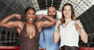 Caroline Dubois faces Terri Harper in a lightweight unification on Sunday at the Olympia, live on Sky Sports Photo Credit: Mark Robinson/Most Valuable Promotions
