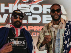 Derek Chisora faces Deontay Wilder in his final fight at the O2 Arena on Saturday, live on DAZN pay-per-view Photo Credit: MF Pro/David Cavan