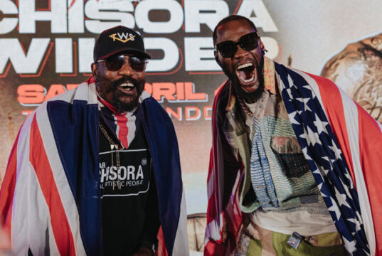Derek Chisora faces Deontay Wilder at the O2 Arena on Saturday, live on DAZN pay-per-view Photo Credit: MF PRO / David Cavan