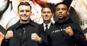 George Liddard faces Tyler Denny at the Copper Box Arena on Saturday, live on DAZN Photo Credit: Mark Robinson/Matchroom Boxing