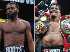 Jaron Ennis has vowed to overcome Xander Zayas in style Photo Credit: Emma Brawley Matchroom Boxing/Mikey Williams/Top Rank