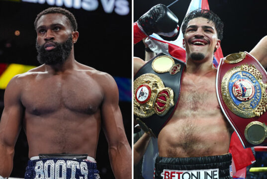 Jaron Ennis has vowed to overcome Xander Zayas in style Photo Credit: Emma Brawley Matchroom Boxing/Mikey Williams/Top Rank