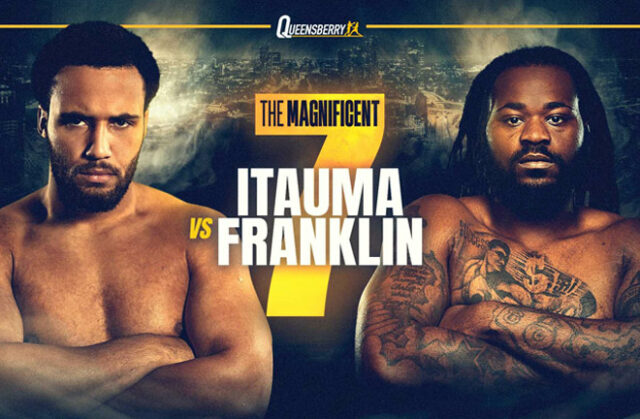 Moses Itauma is the betting favourite to overcome Jermaine Franklin in Manchester on Saturday Photo Credit: Queensberry Moses Itauma is the betting favourite to overcome Jermaine Franklin in Manchester on Saturday Photo Credit: Queensberry