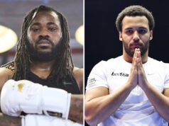 Jermaine Franklin says he will drag Moses Itauma into "deep waters" Photo Credit: Mark Robinson Matchroom Boxing/Leigh Dawney/Queensberry