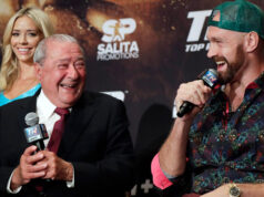 Bob Arum's Top Rank Boxing have teamed up with Dazn. Credit: Sky Sports