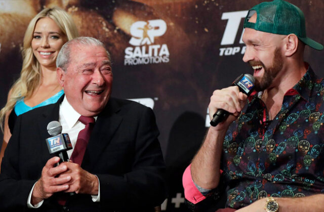 Bob Arum's Top Rank Boxing have teamed up with Dazn. Credit: Sky Sports Bob Arum's Top Rank Boxing have teamed up with Dazn. Credit: Sky Sports