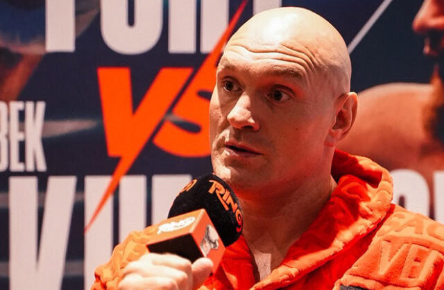 Duke McKenzie believes Tyson Fury needs a stoppage in April return. Credit: Instagram/ Netflix