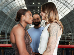 Carolin Dubois faces Terri Harper in a lightweight unification showdown on Sunday at the Olympia Photo Credit: Mark Robinson/Most Valuable Promotions