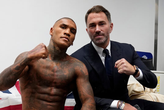 Eddie Hearn reckons Conor Benn will get booed against Regis Prograis Photo Credit: Dave Thompson Matchroom Boxing
