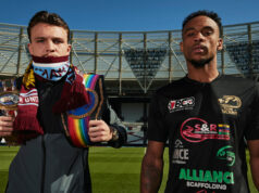 George Liddard defends his British and Commonwealth middleweight titles against Tyler Denny at the Copper Box Arena on Saturday Photo Credit: Mark Robinson Matchroom Boxing
