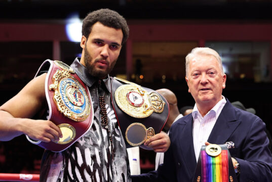 Frank Warren is keen for Moses Itauma to crack America Photo Credit: Leigh Dawney/Queensberry