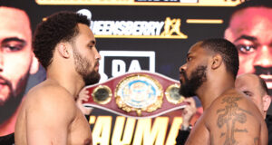 Moses Itauma faces Jermaine Franklin tonight in Manchester Photo Credit: Queensberry/Leigh Dawney