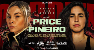 Lauren Price defends her unified welterweight world titles against Stephanie Pineiro on Saturday in Cardiff, live on BBC Two Photo Credit: BOXXER