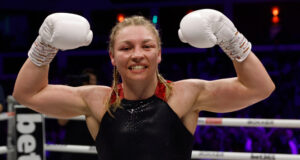 Lauren Price returns to Cardiff to face Stephanie Pineiro Aquino on Saturday Photo Credit: Lawrence Lustig/BOXXER