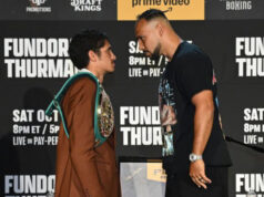 Keith Thurman returns this Saturday against Sebastian Fundora in Las Vegas Photo Credit: Lina Baker/Premier Boxing Champions