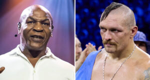 Mike Tyson talks how a fight with Usyk would'e looked. Photo Credit: Instagram/ Mike Tyson/ Matchroom Boxing/ Mark Robinson