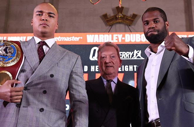 Usyk has called for the winner of Wardley-Dubois Photo Credit: Queensberry/Leigh Dawney