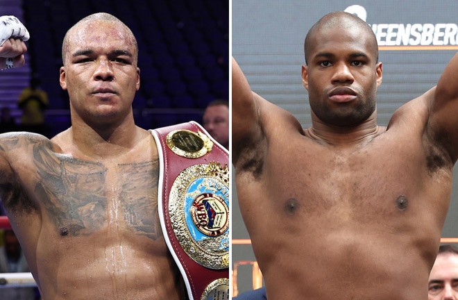 Wardley defends his WBO heavyweight world title against Dubois on May 9 Photo Credit: Queensberry/Leigh Dawney