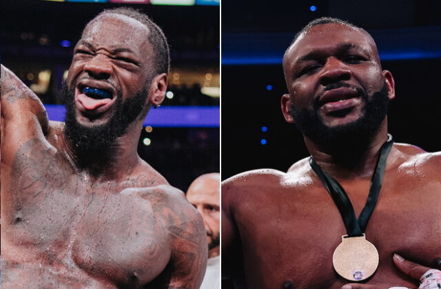 Eddie Hearn revealed he wants to make a fight between Deontay Wilder & Jarrell Miller next. Photo Credit: Matchroom Boxing/ Zachariah Delgado Eddie Hearn revealed he wants to make a fight between Deontay Wilder & Jarrell Miller next. Photo Credit: Matchroom Boxing/ Zachariah Delgado