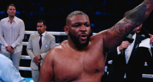 Jarrell Miller picked up a big win in Las Vegas. Photo Credit: Matchroom Boxing/ Zachariah Delgado