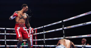 Ben Whittaker made no mistake in Liverpool. Photo Credit: Mark Robinson / Matchroom Boxing